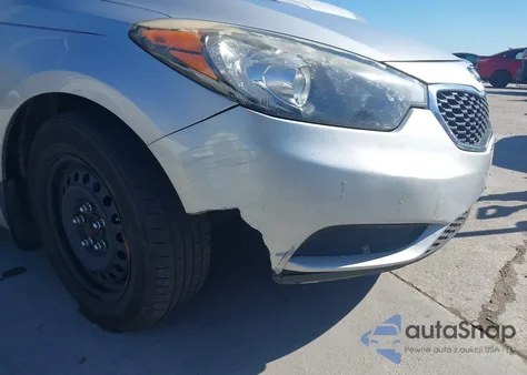 2016 Kia Forte Lx из США, поврежденный, VIN KNAFK4A6XG5543347